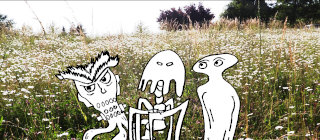 derrin enters the field