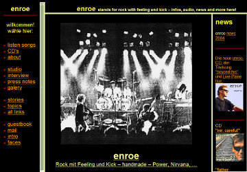 enroe: website of 2004