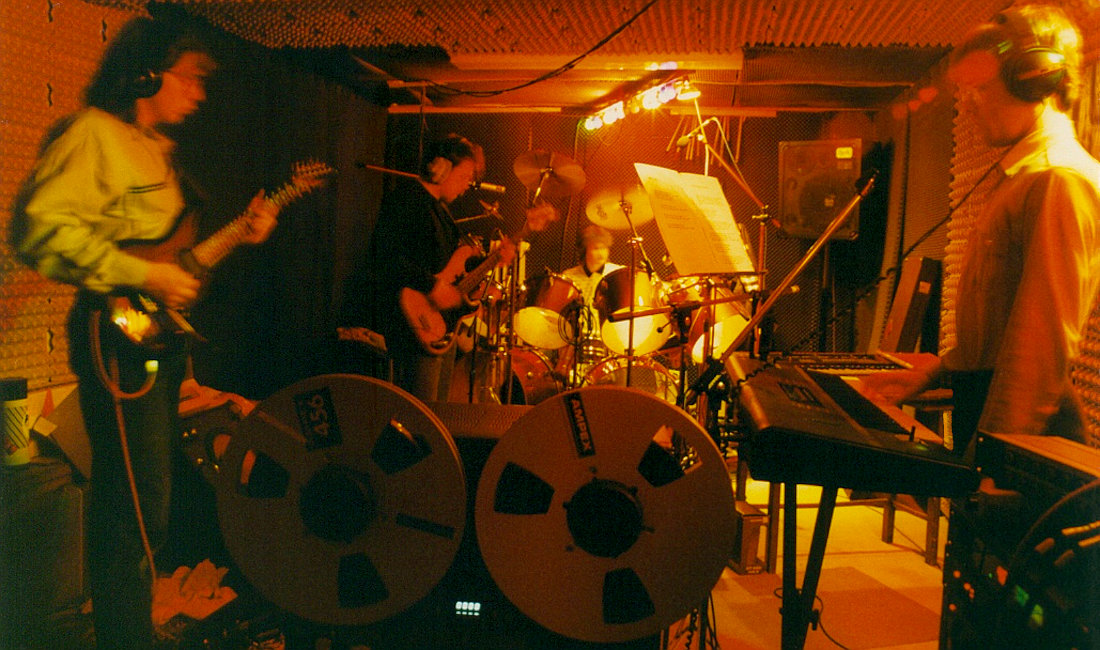mayze in the rehearsal room
