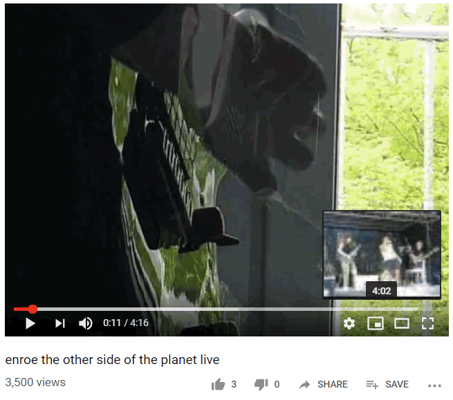 enroe live at youtube