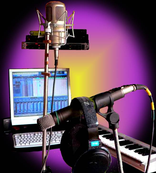 vocal recording room